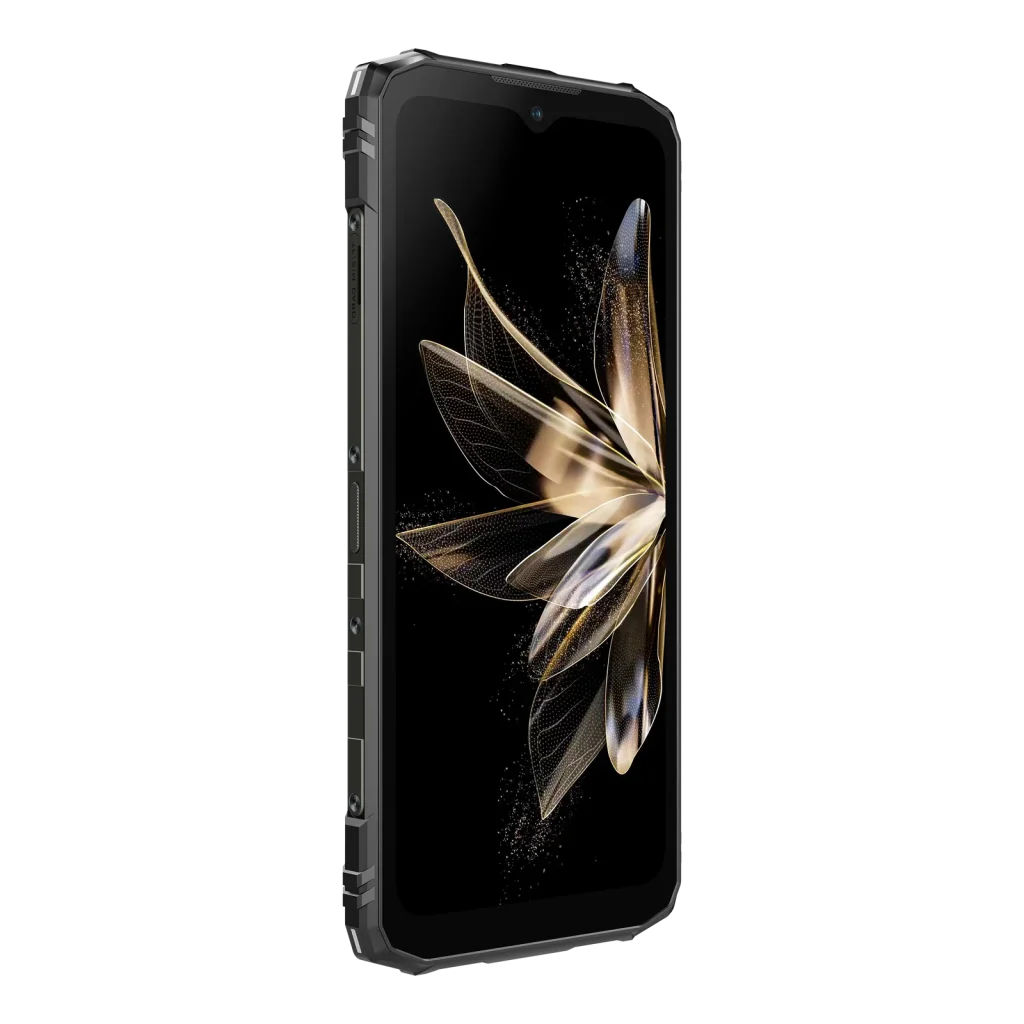 Frilagt arbejdstelefon med beskyttende cover