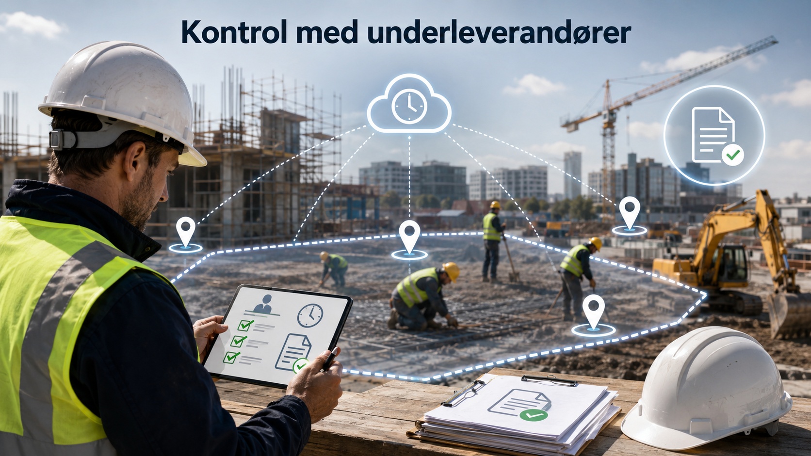 kontrol med underleverandør